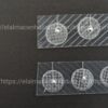 BALIN PLATA  PARCHE TRANSPARENTE (500 piezas) 70176